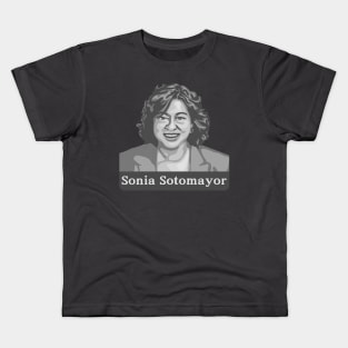 Ladies of the Supreme Court - Sonia Sotomayor Kids T-Shirt